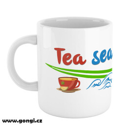 Hrnek 330 ml - Ranní šálek - Tea sea peach us